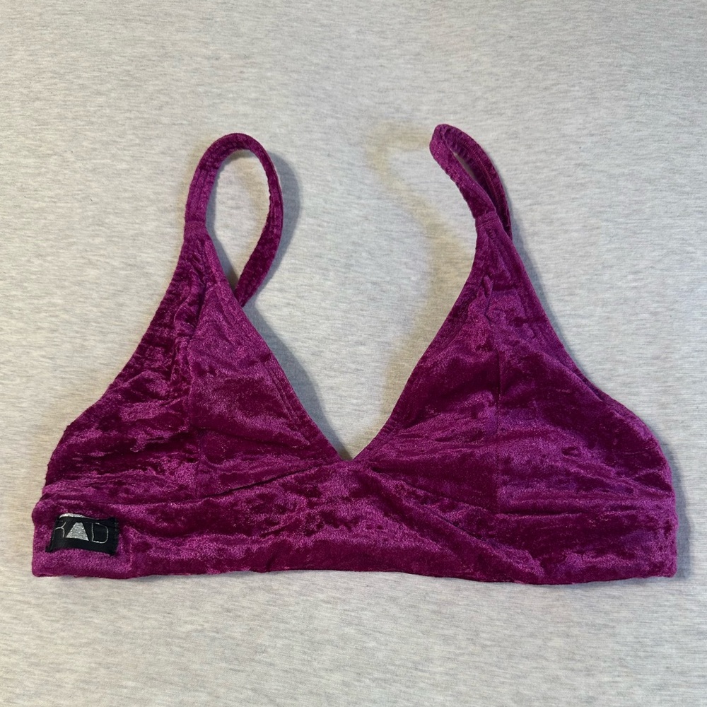 RAD Polewear Pink Velvet Pole Top - Medium